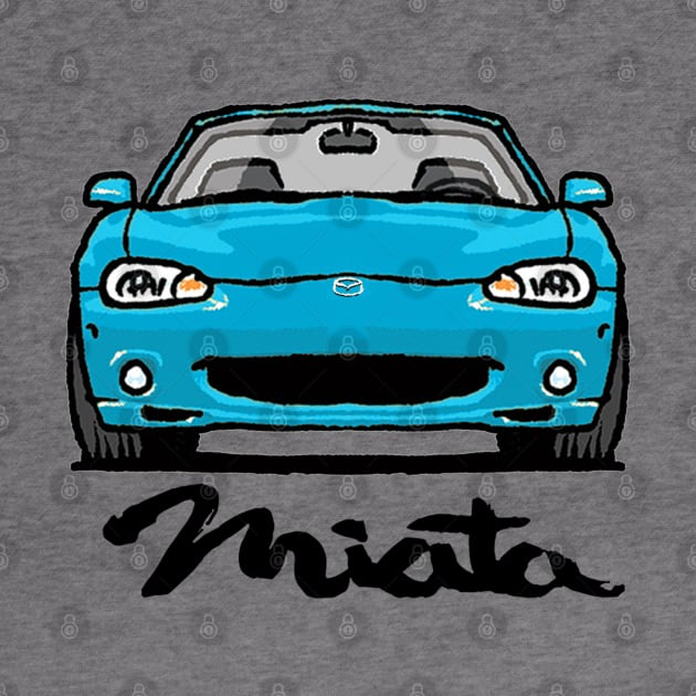 MX5 Miata NB Light Blue by Woreth